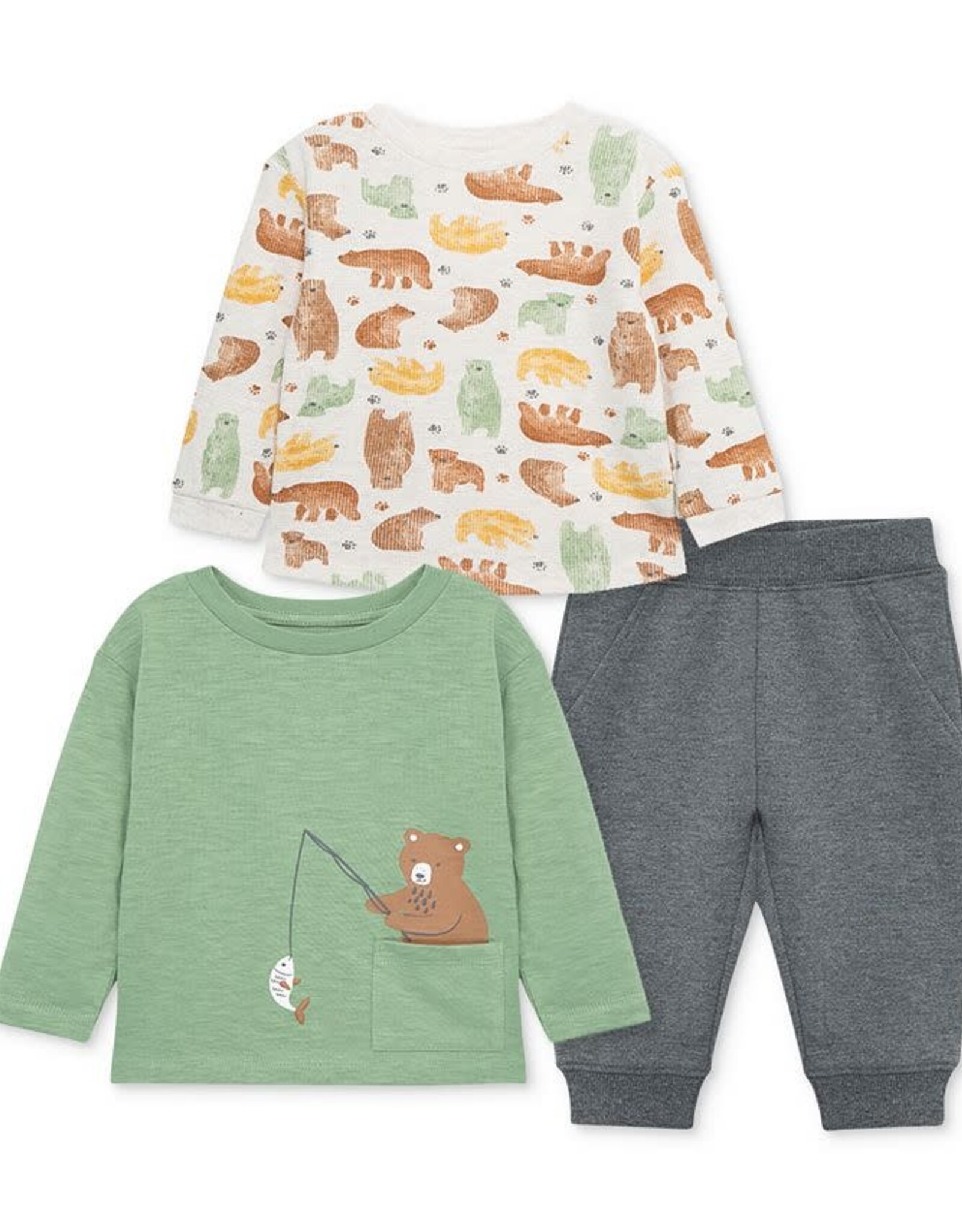 Little Me 3pc Bear Mix & Match Play Set
