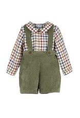 Casero Check Cord Boy Set