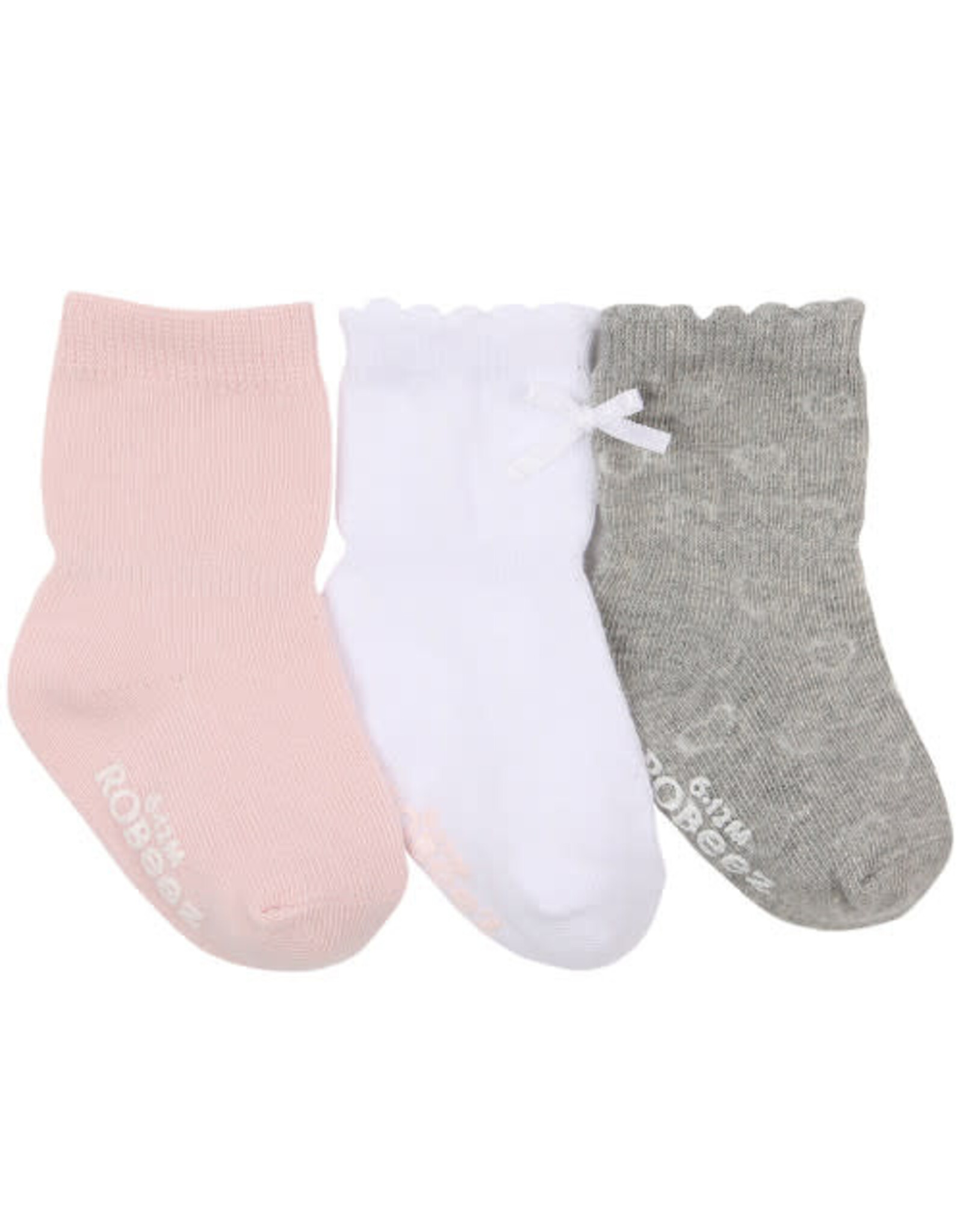 Robeez Girly Girl Basics Socks 3-Pack