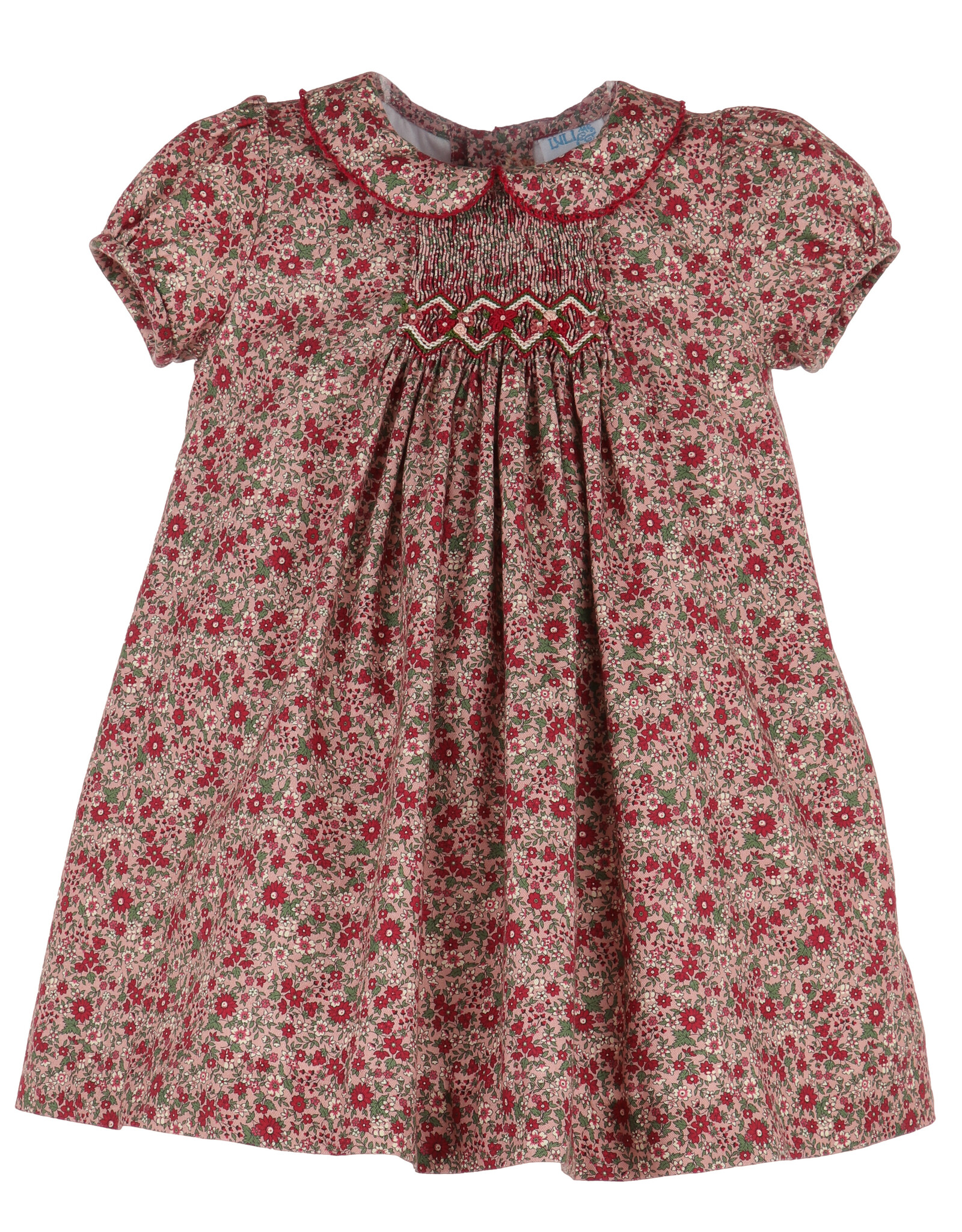 Casero Cranberry Floral Smock Float