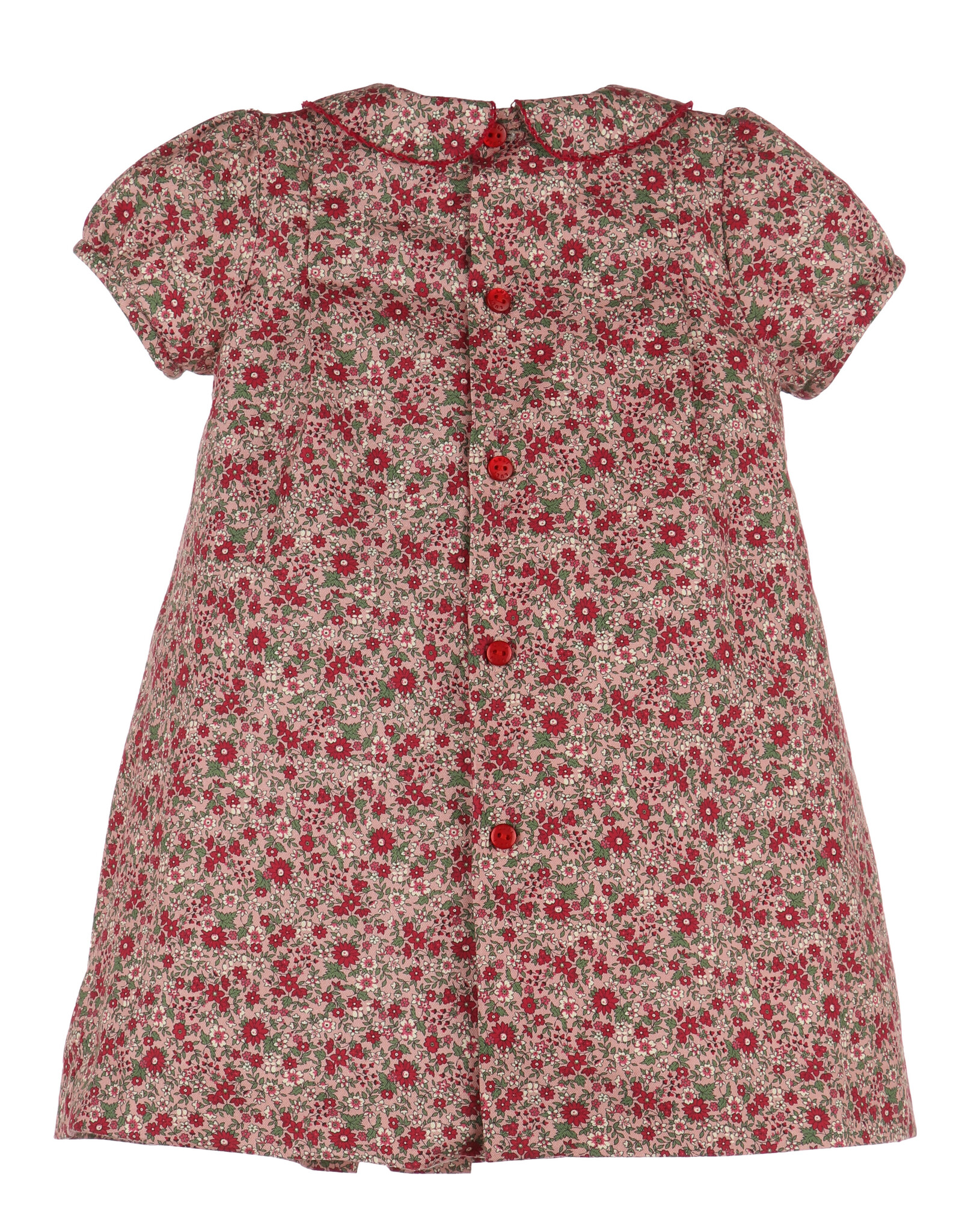 Casero Cranberry Floral Smock Float