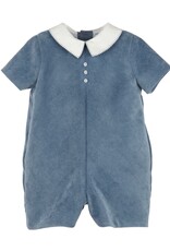 Casero Harvest Blue Cord Romper