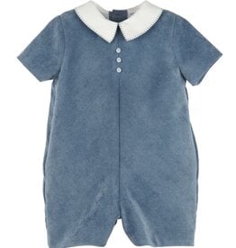 Casero Harvest Blue Cord Romper