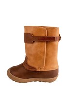 Baby Deer Easton Luggage Tan Duck Boots with Cognac Trim