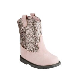 Baby Deer MISSY Toddler Pink and Multi Glitter Western Boot