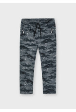 Mayoral Asphalt Printed Knit Pant