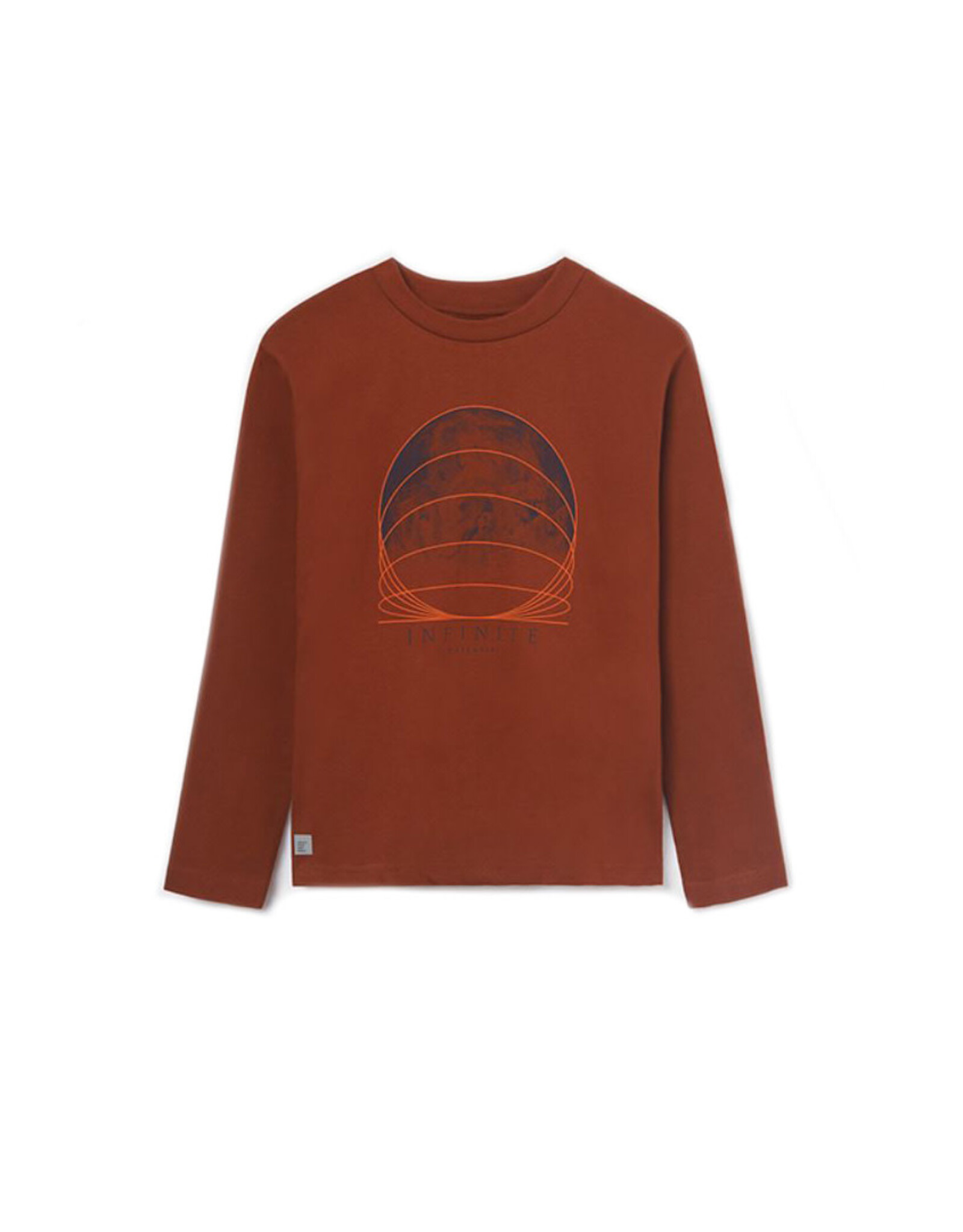 Tween Brick Red Long Sleeve