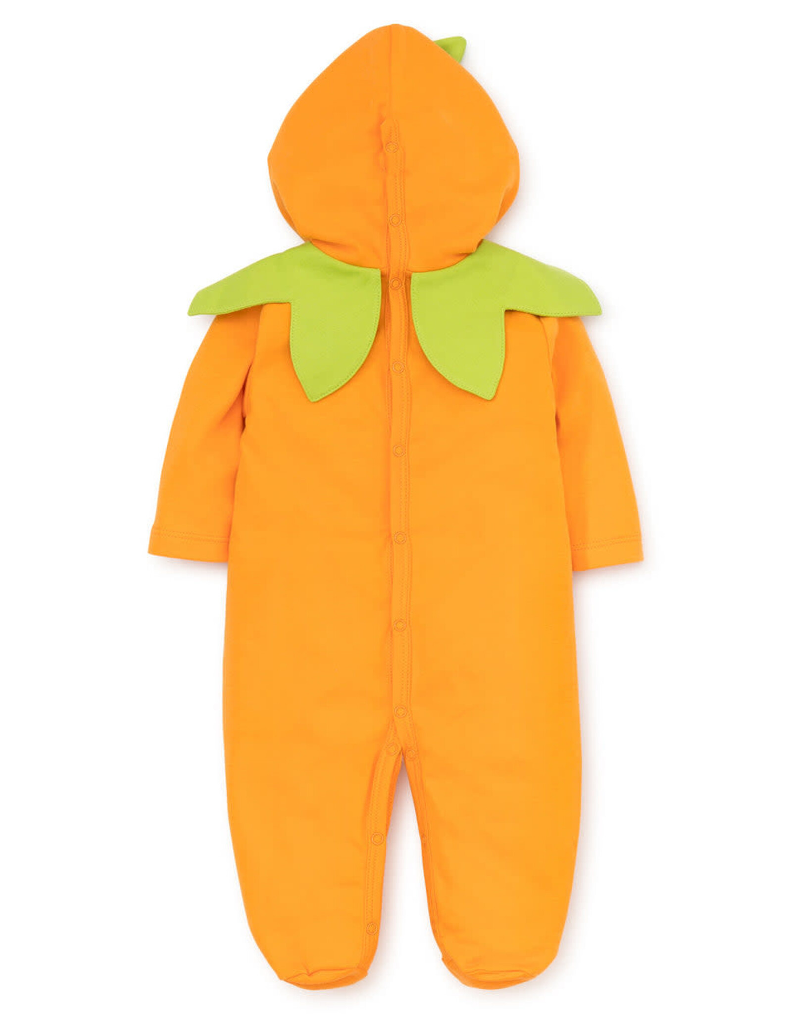 Kissy Kissy Hello Halloween Footie with Hood