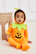 Kissy Kissy Hello Halloween Footie with Hood
