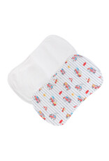 Baby Club Chic Firefighters Burp Cloth Set