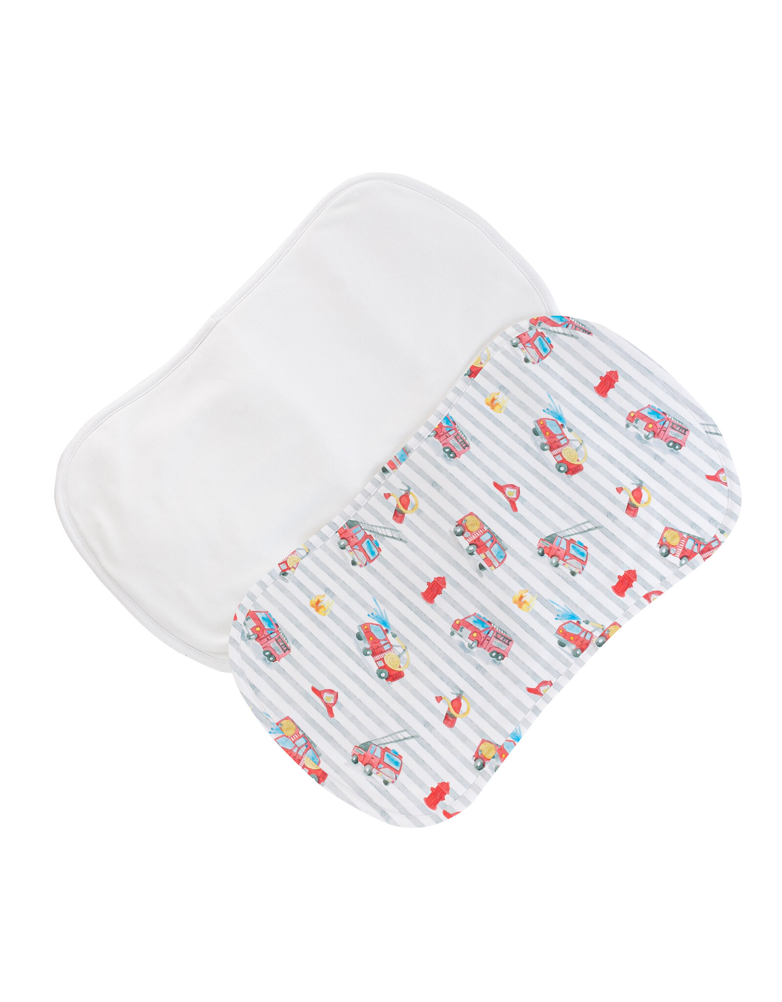 Baby Club Chic Firefighters Burp Cloth Set