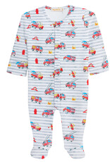 Baby Club Chic Firefighters Footie