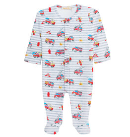 Baby Club Chic Firefighters Footie