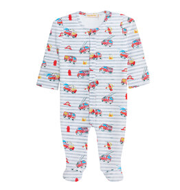 Baby Club Chic Firefighters Footie