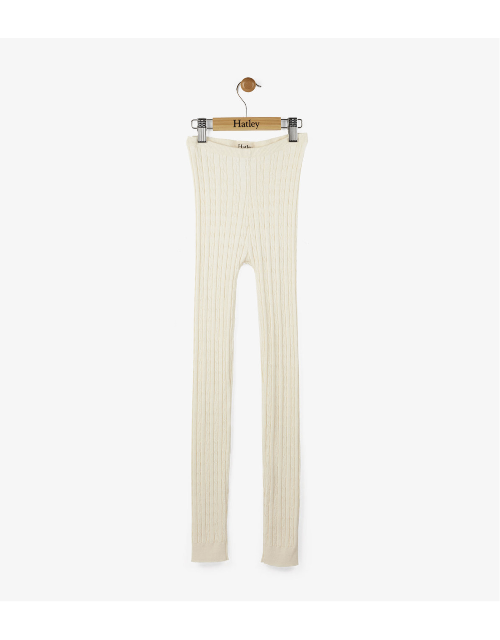 Hatley Cami Cream Cable Knit Footless Tights