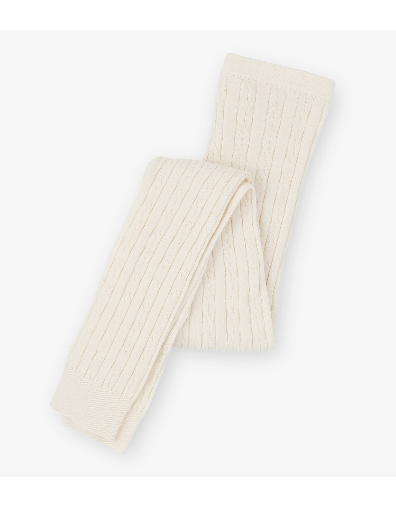 Hatley Cami Cream Cable Knit Footless Tights