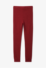 Hatley Red Shimmer Knit Footless Tights