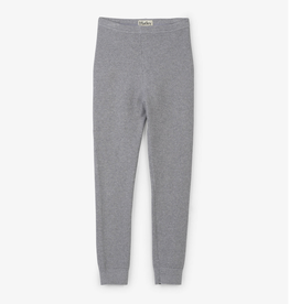 Hatley Silver Shimmer Cable Knit Footless Tights