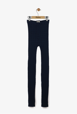 Hatley Navy Cable Knit Footless Tights
