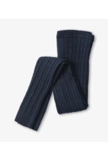 Hatley Navy Cable Knit Footless Tights
