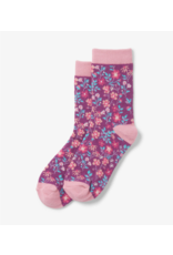 Hatley Wild Flowers Kid Crew Socks