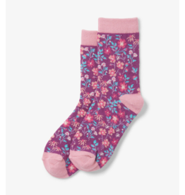 Hatley Wild Flowers Kid Crew Socks