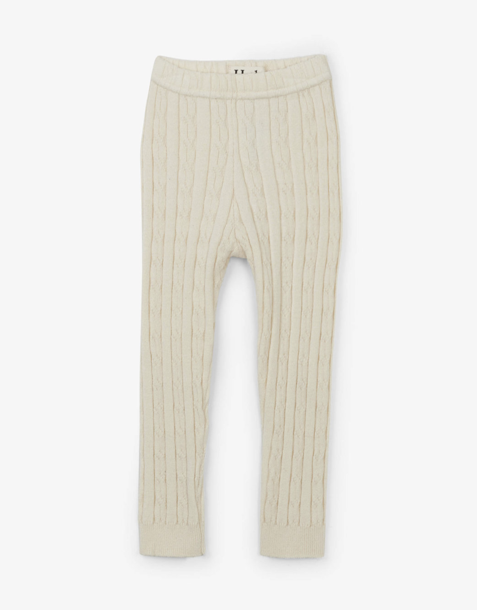 Hatley Cami Cream Baby Cable Knit Footless Tights