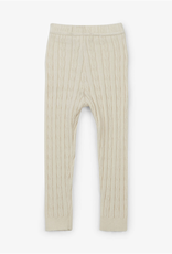 Hatley Cami Cream Baby Cable Knit Footless Tights