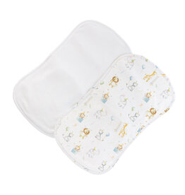 Baby Club Chic Jungle Party Burp Cloth Set