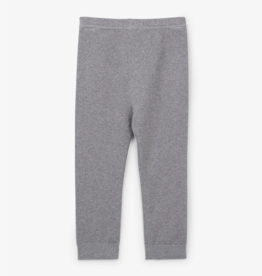 Hatley Silver Glitter Knit Baby Footless Tights