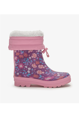 Hatley Wild Flower Sherpa Lined Rain Boots
