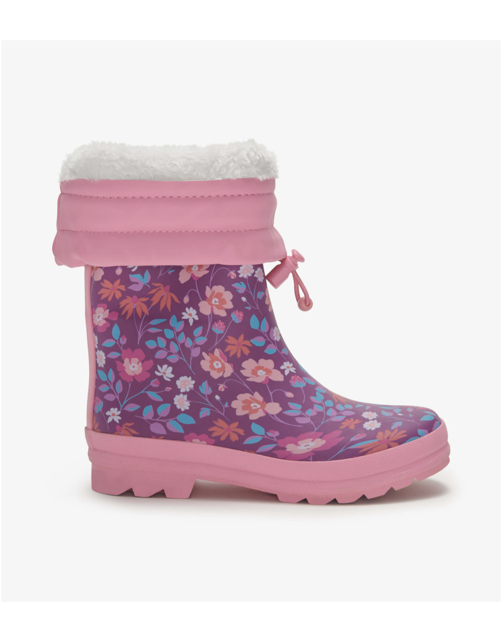 Hatley Wild Flower Sherpa Lined Rain Boots