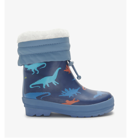 Hatley Dino Sherpa Lined Rain Boots