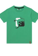 Deux Par Deux Deep Mint Geko T-Shirt