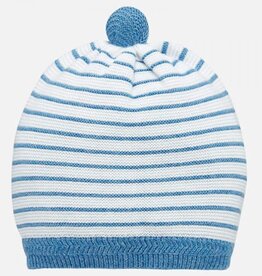 Mayoral French Blue Stripe Hat