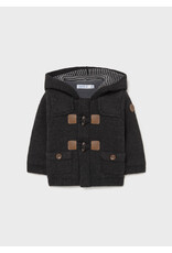 Mayoral Charcoal Cardigan Coat