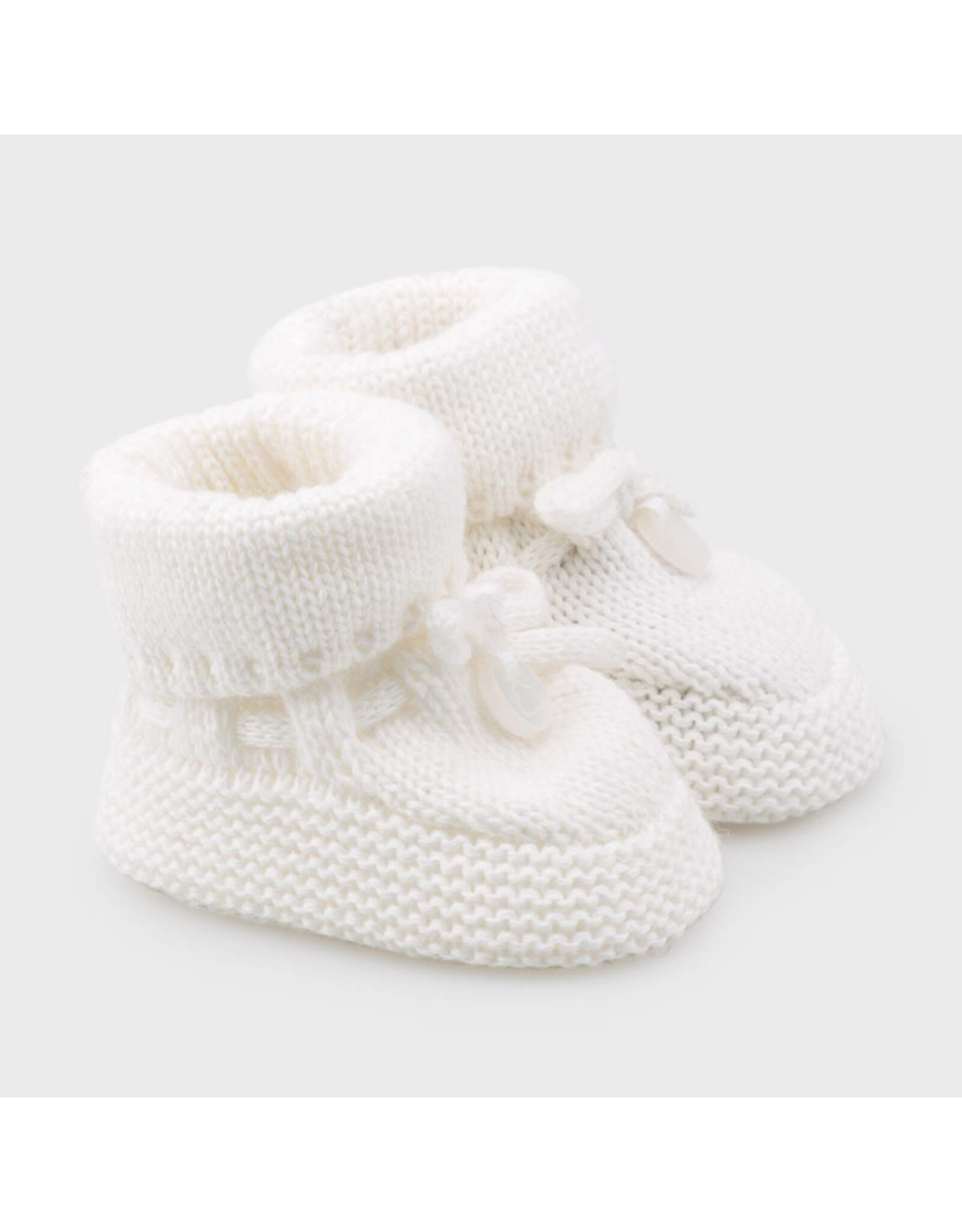 Mayoral Natural Knit Booties