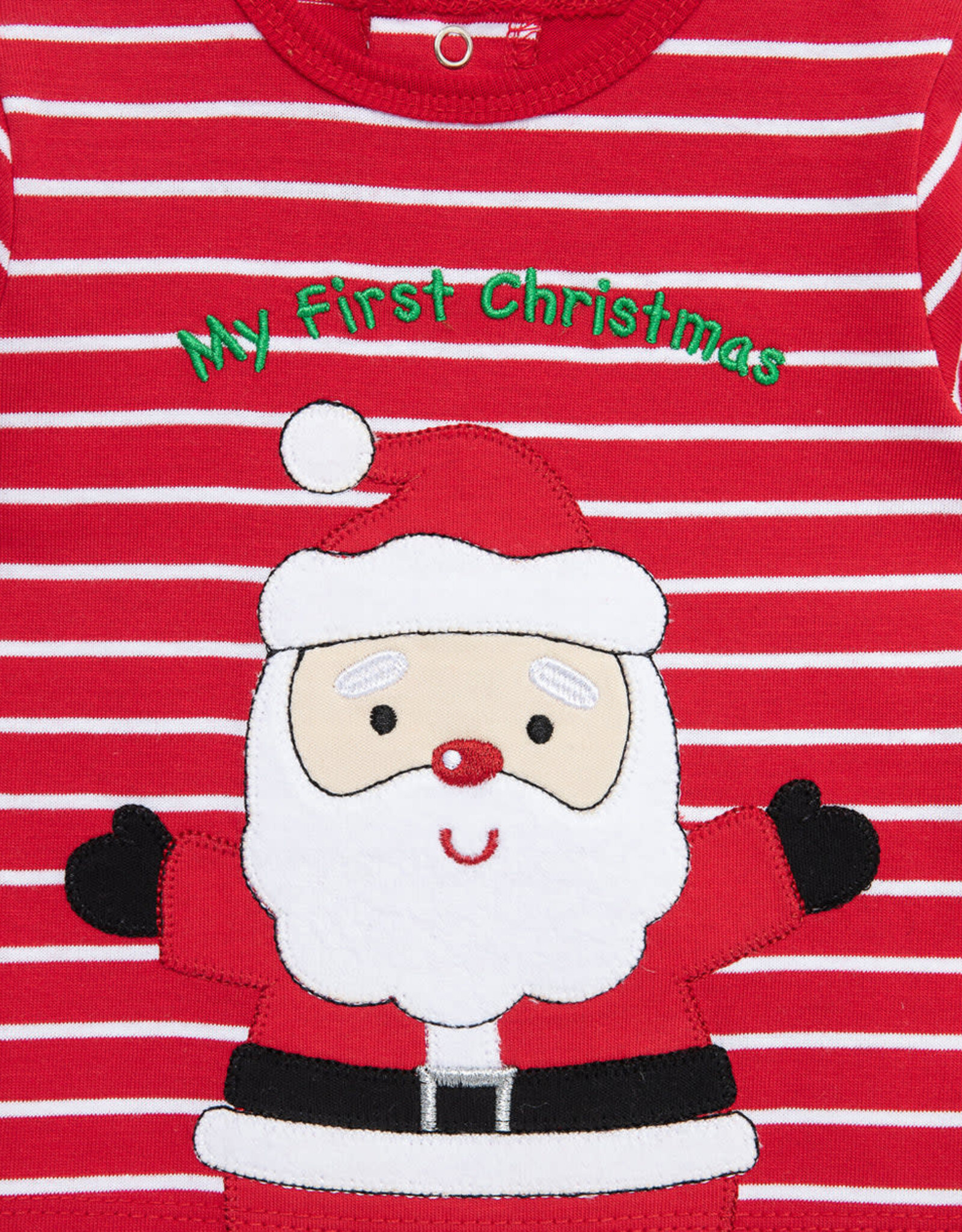 Little Me Santa Jogger & Hat Set