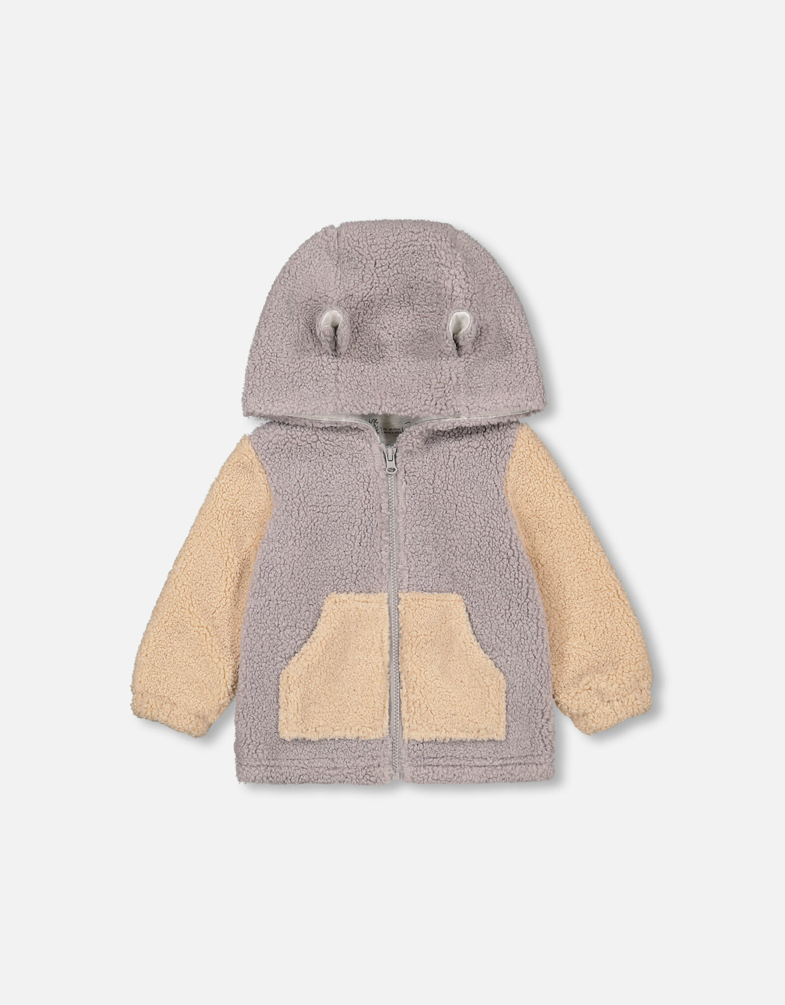 Deux Par Deux Quarry Sherpa Hooded Jacket