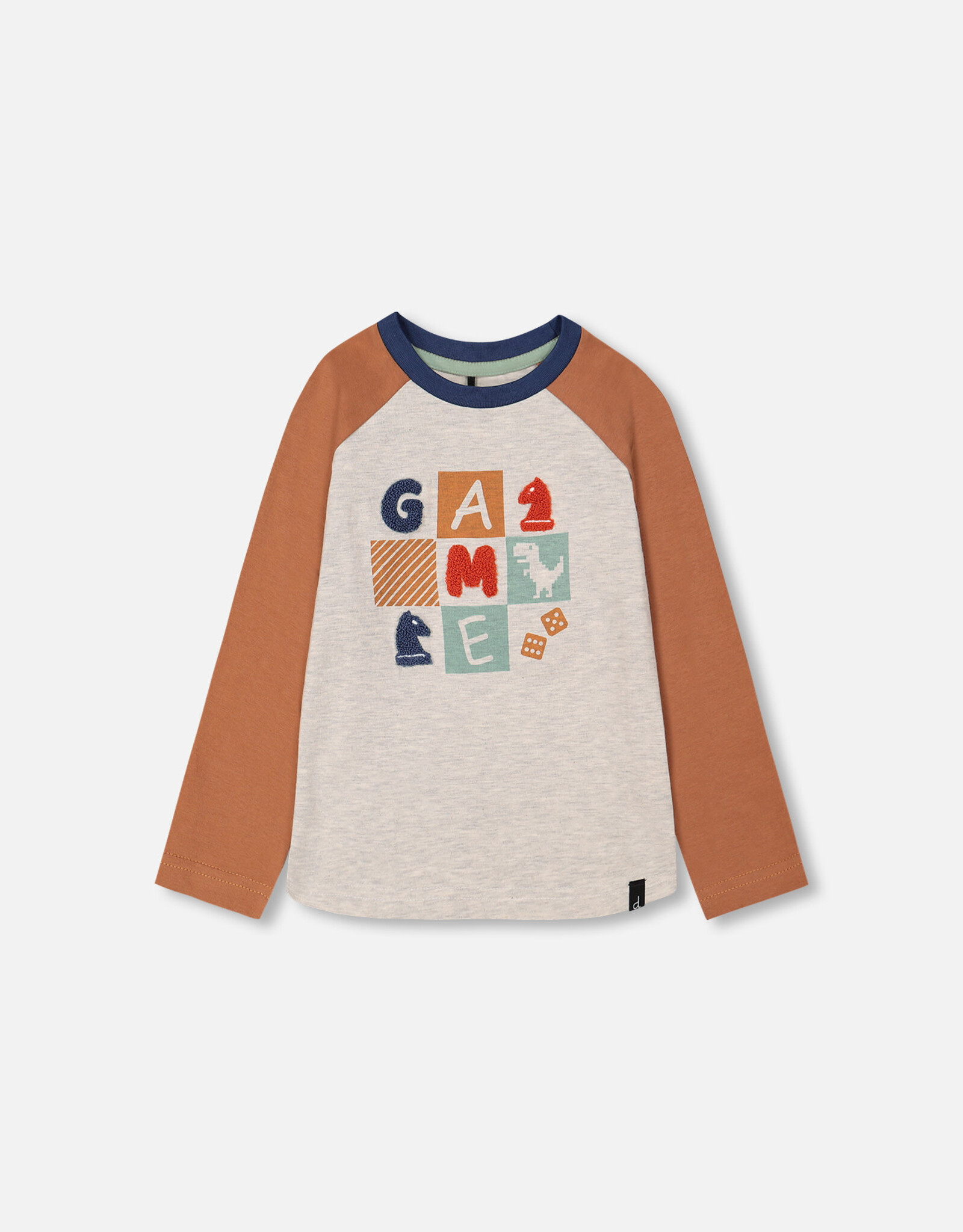 Deux Par Deux Chess Game Raglan Jersey
