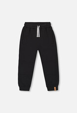 Deux Par Deux Anthracite Fleece Sweatpants with Pockets