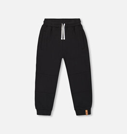 Deux Par Deux Anthracite Fleece Sweatpants with Pockets