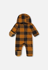 Deux Par Deux Plaid Baby One Piece