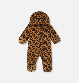 Deux Par Deux Leopard Baby One Piece