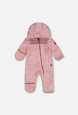 Deux Par Deux Rose Gray Baby One Piece