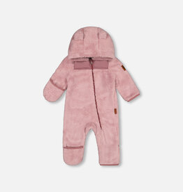 Deux Par Deux Rose Gray Baby One Piece