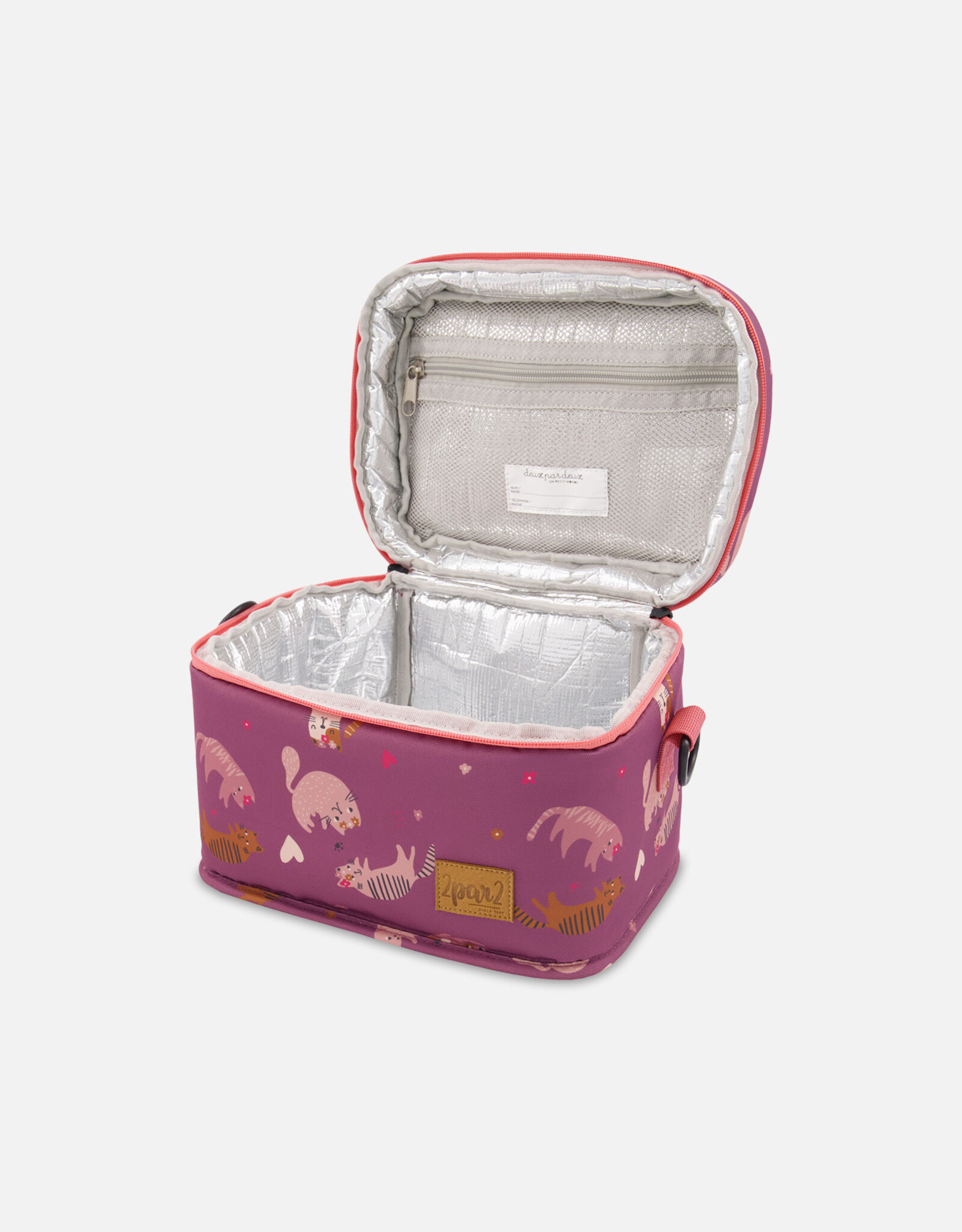 Deux Par Deux Little Cats Lunch Box