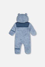 Deux Par Deux Majolica Blue Baby One Piece