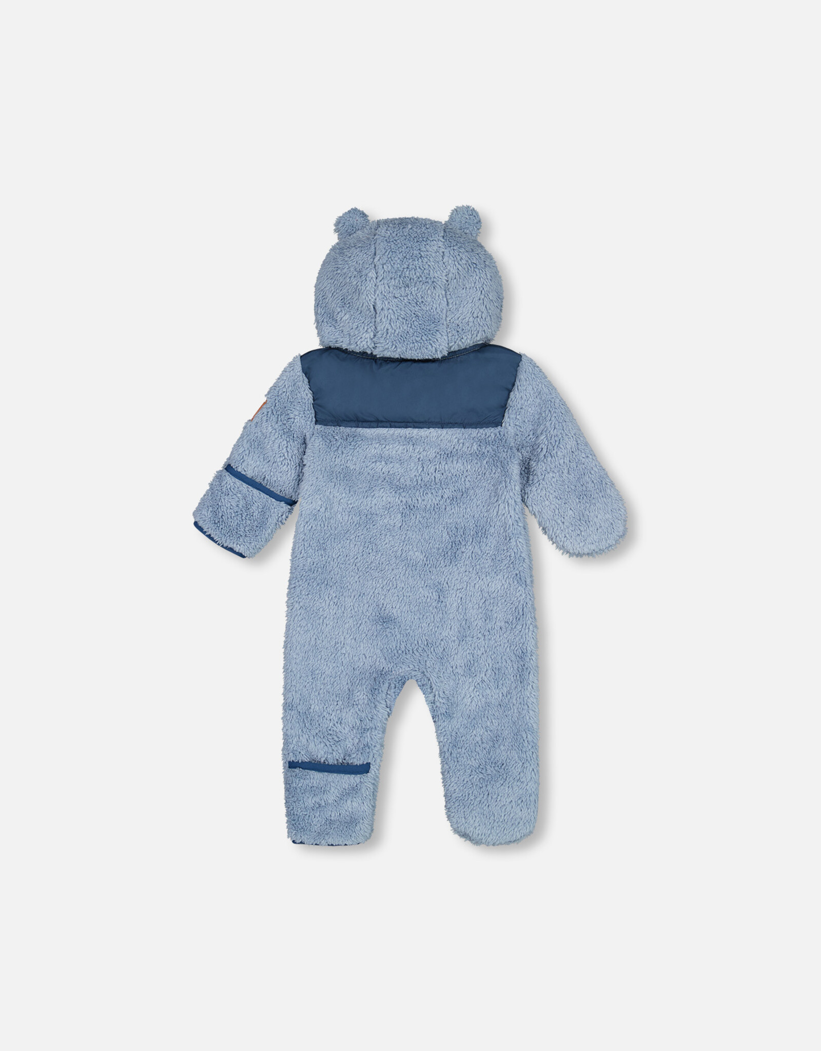Deux Par Deux Majolica Blue Baby One Piece
