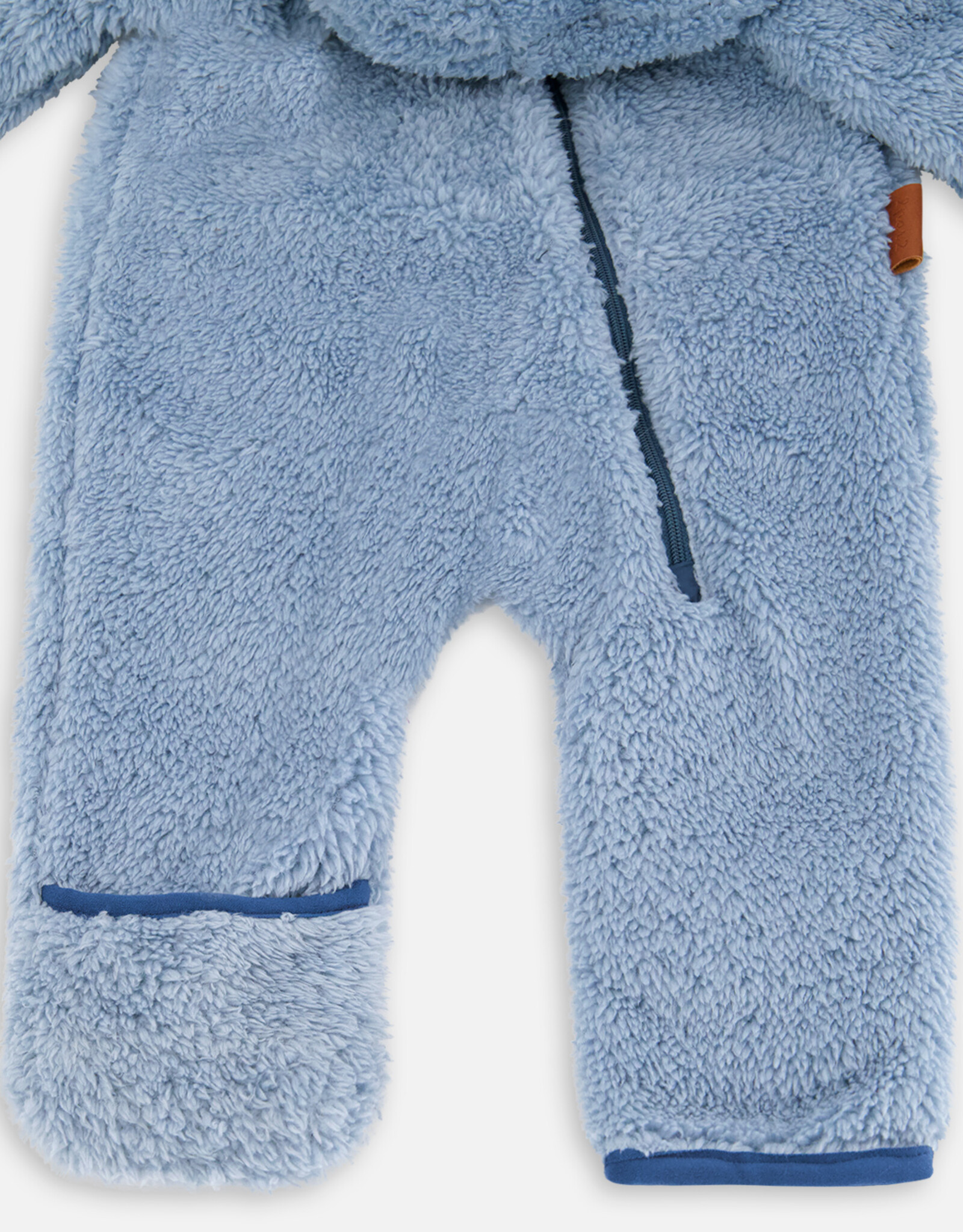 Deux Par Deux Majolica Blue Baby One Piece